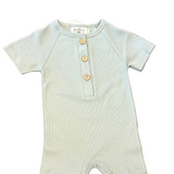 Ribbed Cotton Baby Romper