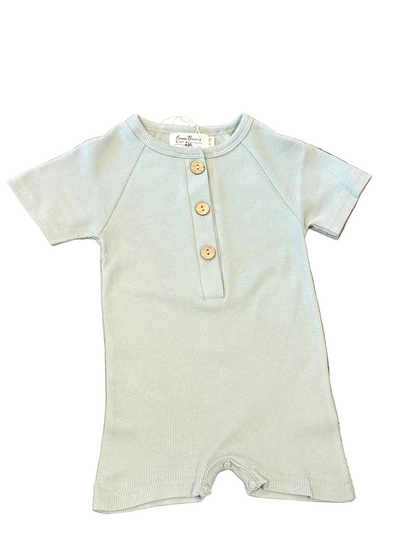 Ribbed Cotton Baby Romper