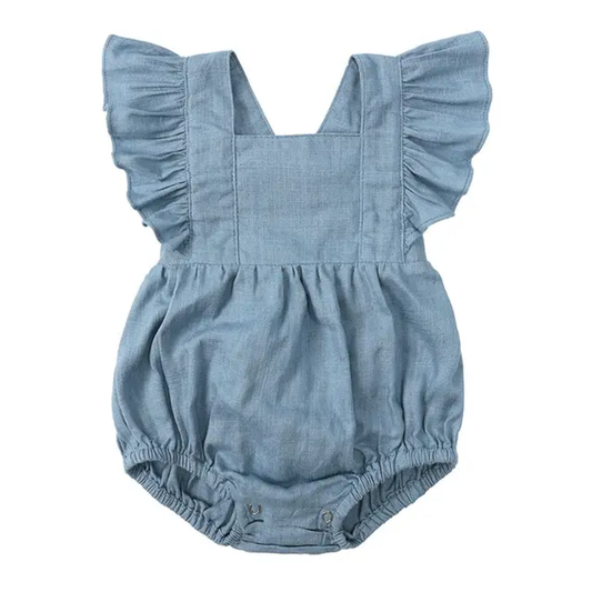 Flutter Sleeve Bubble Romper