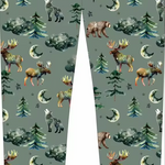 Midnight Moose Adult Bamboo Jogger