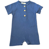Ribbed Cotton Baby Romper