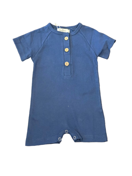 Ribbed Cotton Baby Romper