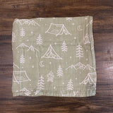 Bamboo & Muslin Swaddle | Sage Mountains
