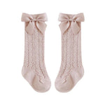 Knee High Bow Socks