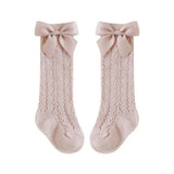 Knee High Bow Socks