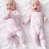 Rose Garden Ruffle Bamboo Sleeper