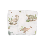 Bamboo & Muslin Swaddle | Jurassic Jungle