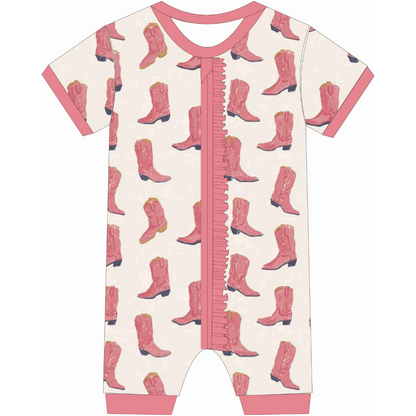 Bamboo Ruffle Shortie