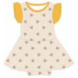 Bamboo Ruffle Twirl Dress & Romper