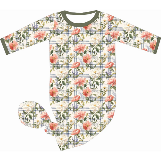 Infant Bamboo Gowns (0-6M)