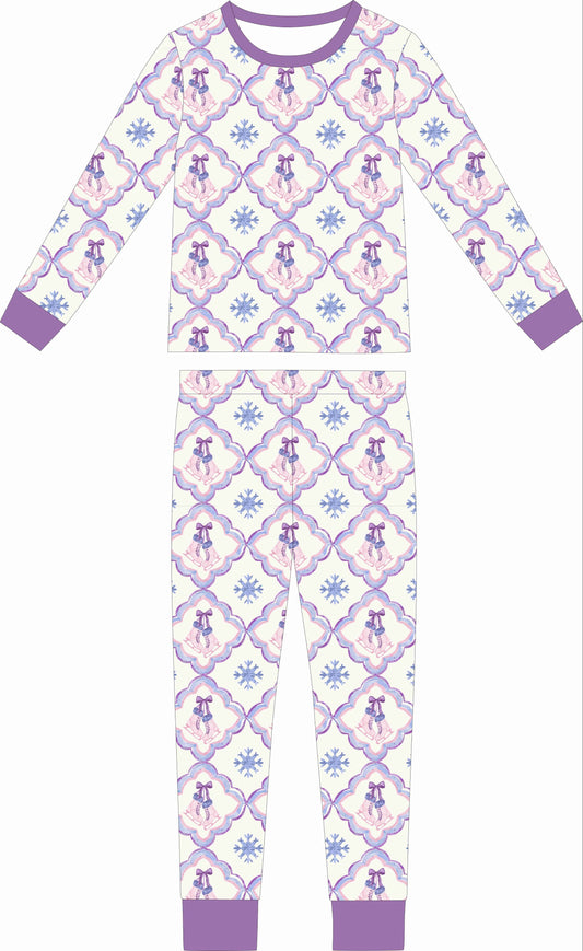 Ice Princess Two Piece Bamboo Sleeper Set