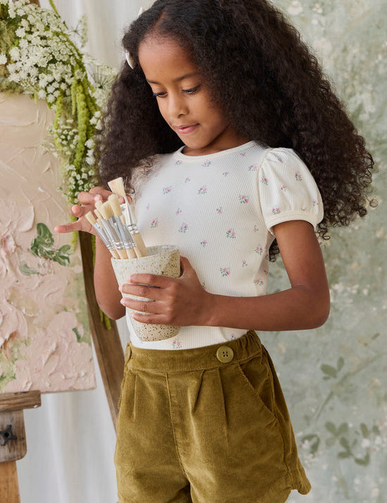 Jamie Kay Organic Cotton Rib Astra Top - Emma Whisper