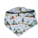 Bamboo Accessories | Bows, Hats, Bibs Cozy Campfire Bib