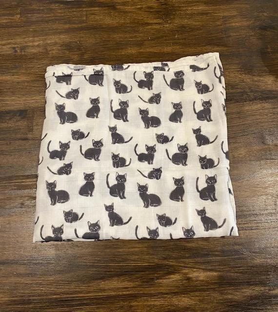 Bamboo & Muslin Swaddle | Moonlit Whiskers