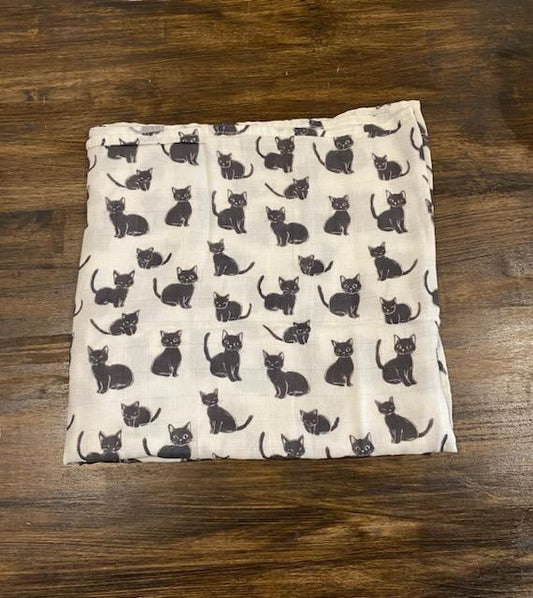 Bamboo & Muslin Swaddle | Moonlit Whiskers