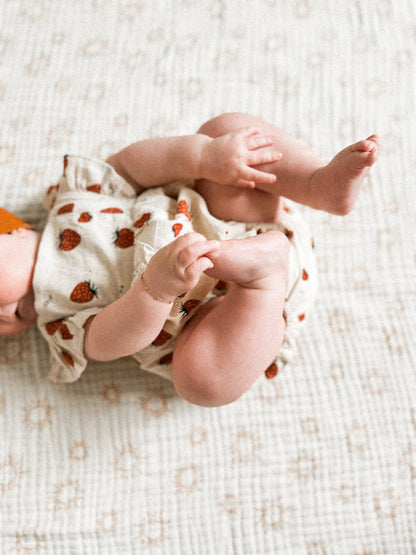 Strawberry Shortcake Ruffle Romper