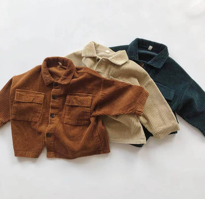 Evergreen Baby Corduroy Jacket - Evvie Bean's Baby Boutique