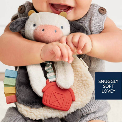 Cow Itzy Friends Lovey™ Plush - Evvie Bean's Baby Boutique