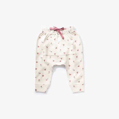 Winter Rose Waffle Pants