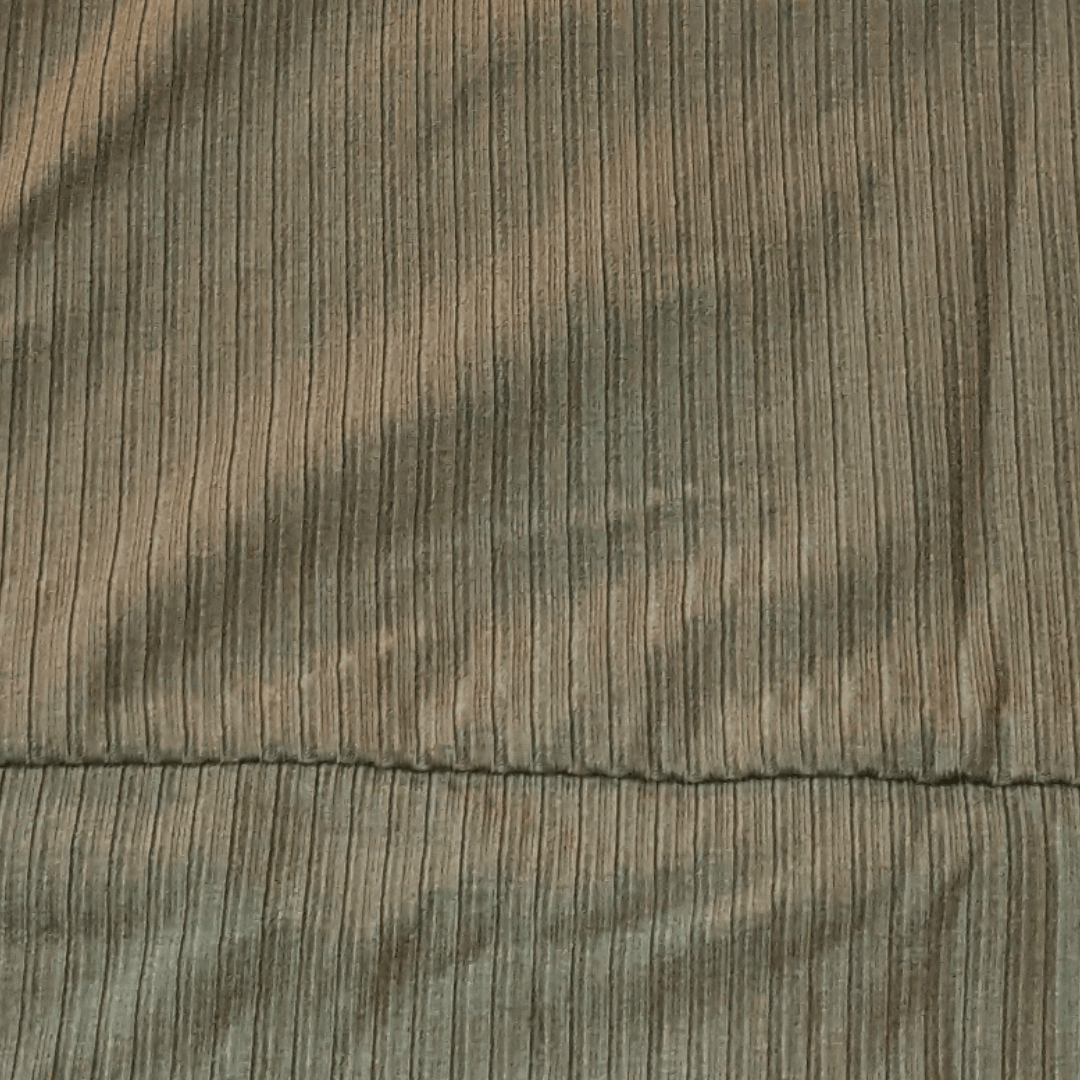 Raglan Sweater - Ribbed Army Green