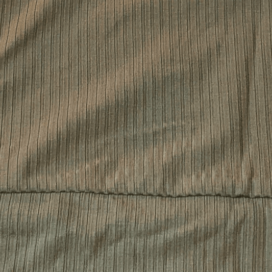 Raglan Sweater - Ribbed Army Green
