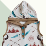 Bulls & Arrows Hoodie Tank Romper