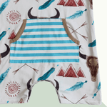Bulls & Arrows Hoodie Tank Romper