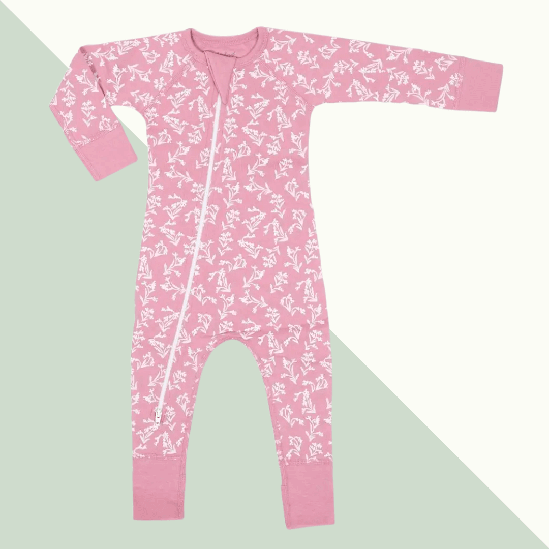 Sage Baby Zip Playsuit - Evvie Bean's Baby Boutique