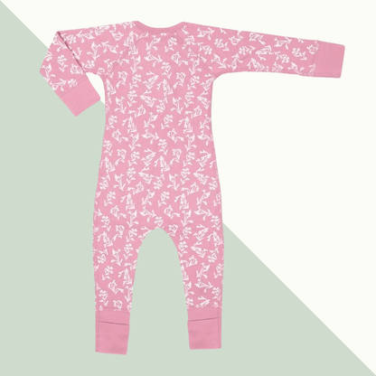 Sage Baby Zip Playsuit - Evvie Bean's Baby Boutique