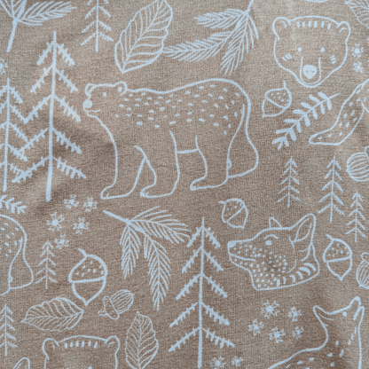 Bamboo Sleeper - Woodland Animal - Evvie Bean's Baby Boutique