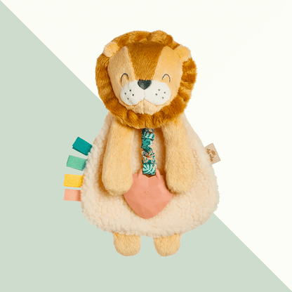 Itzy Lovey™  Lion Plush + Teether - Evvie Bean's Baby Boutique