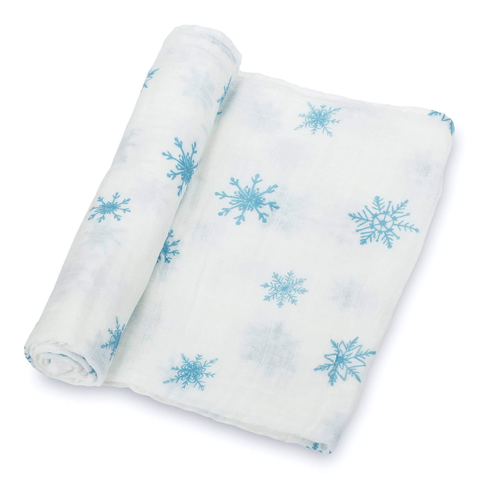 Muslin Swaddle - Snow Day - Evvie Bean's Baby Boutique